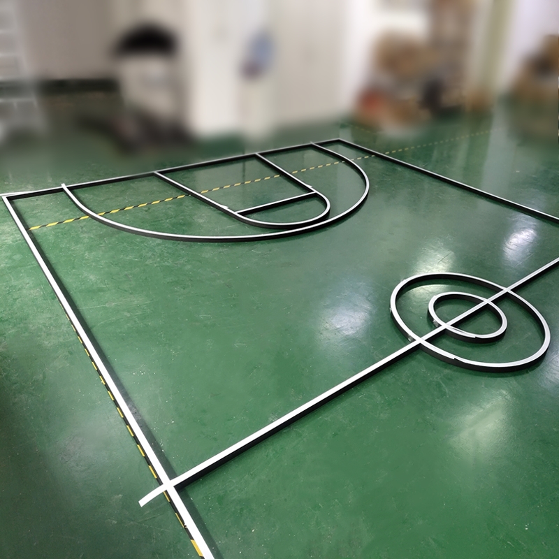 C35 Basketball Court Shape Linear Curved Led Fitting