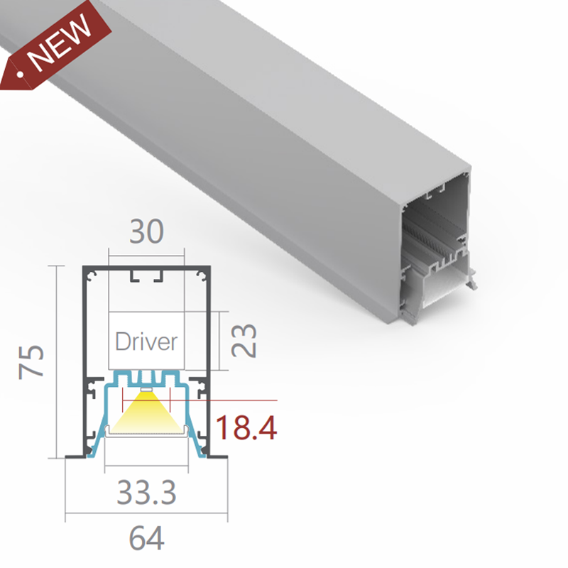 PR50N-S met verzonken lade