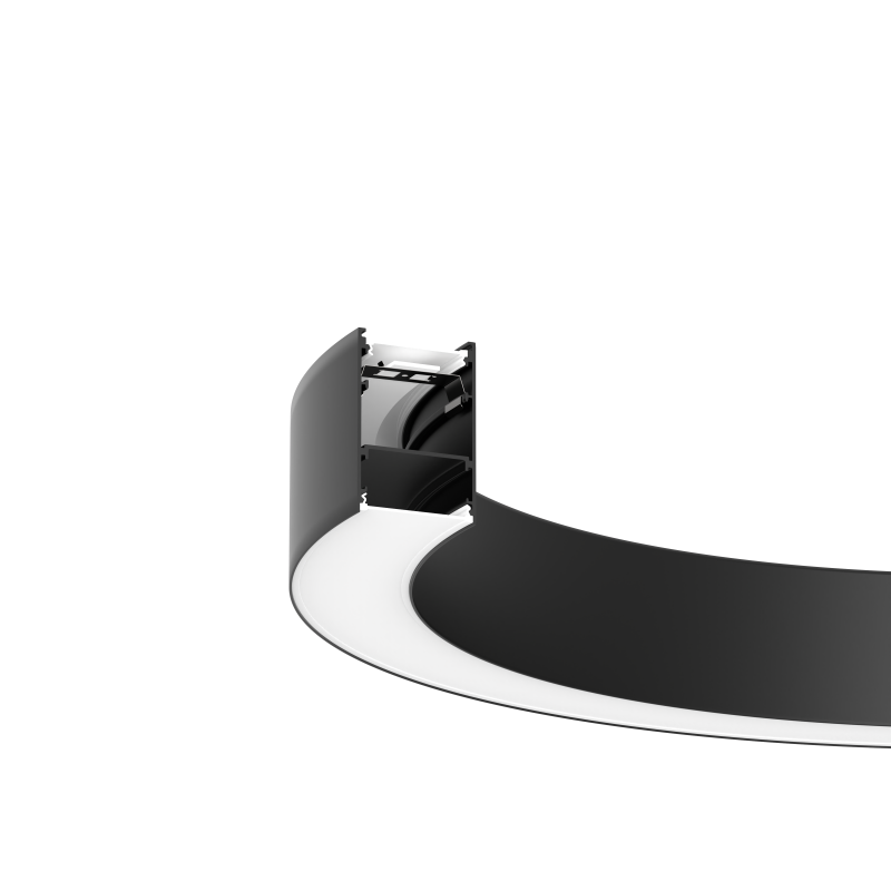 CX65H 65mm LED gebogen lamp