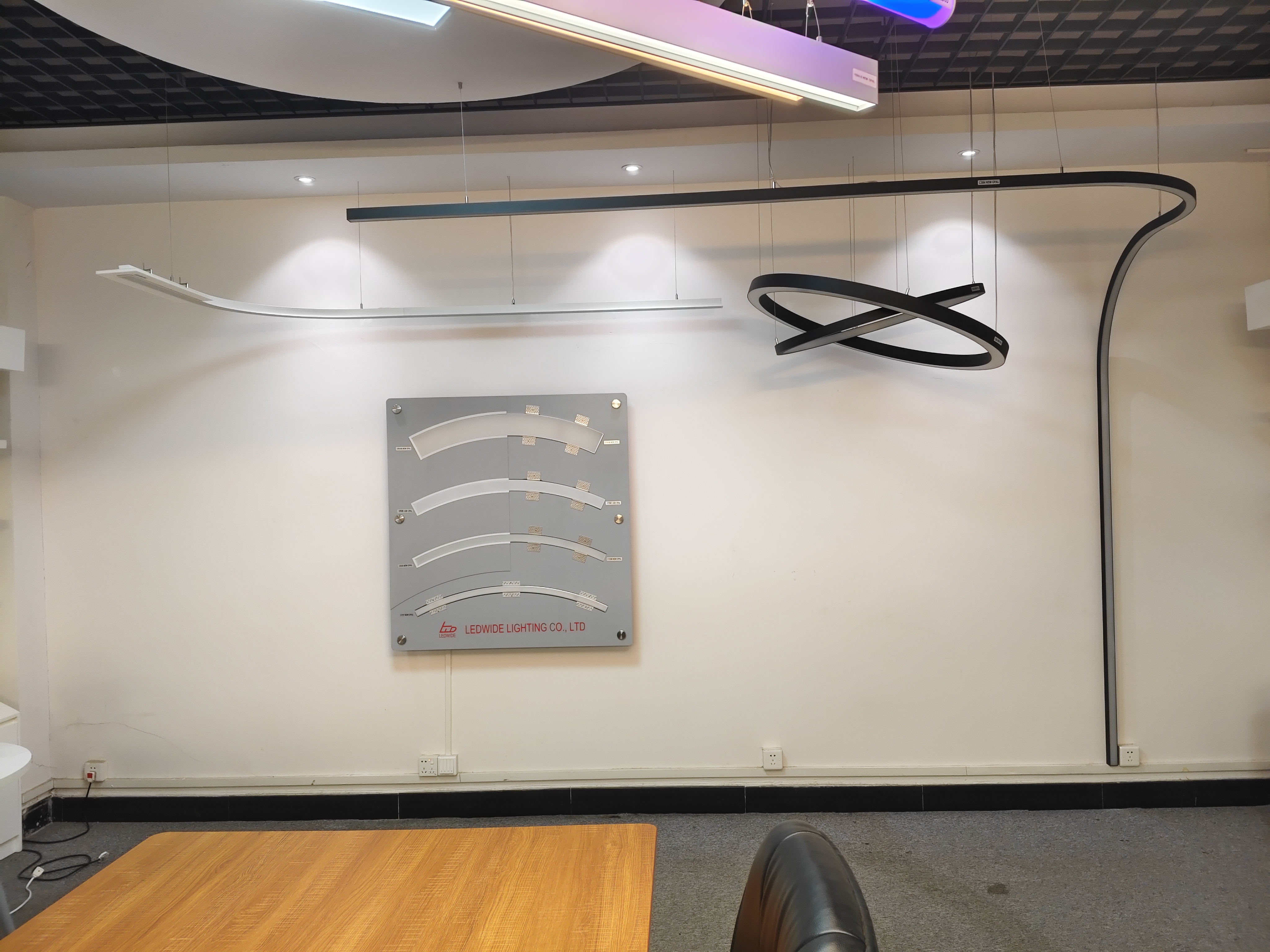 Ledwide nieuwe showroom