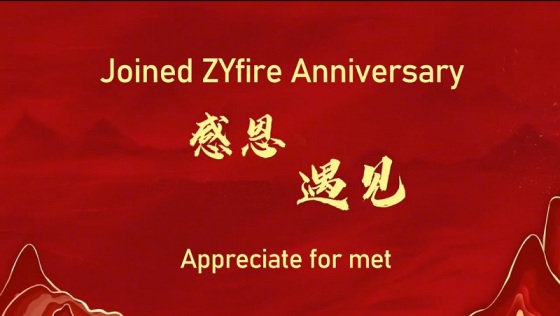 Partecipazione all'anniversario di ZYfire