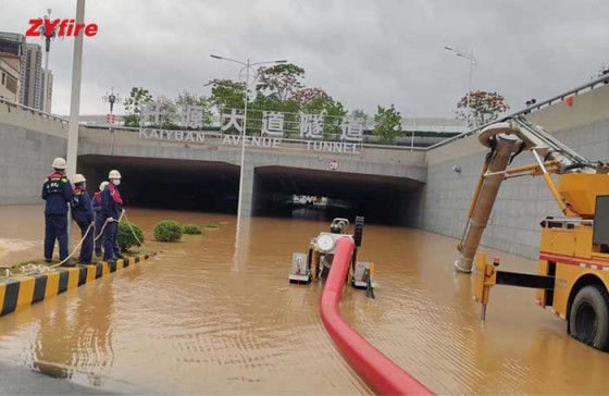 Tubo di drenaggio municipale