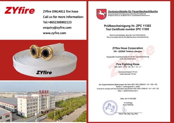 ZYfire nuova certificazione DIN14811