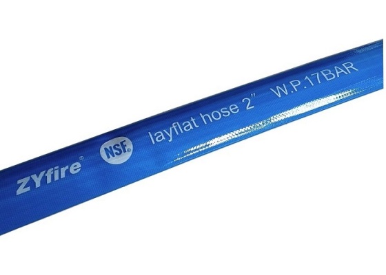Mangueira de água potável layflat aprovada pela ZYfire NSF