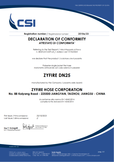EN14540 DN25
