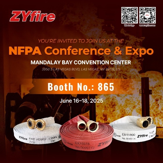Partecipa con noi alla conferenza ed esposizione NFPA 2025: visita ZYfire allo stand 865!