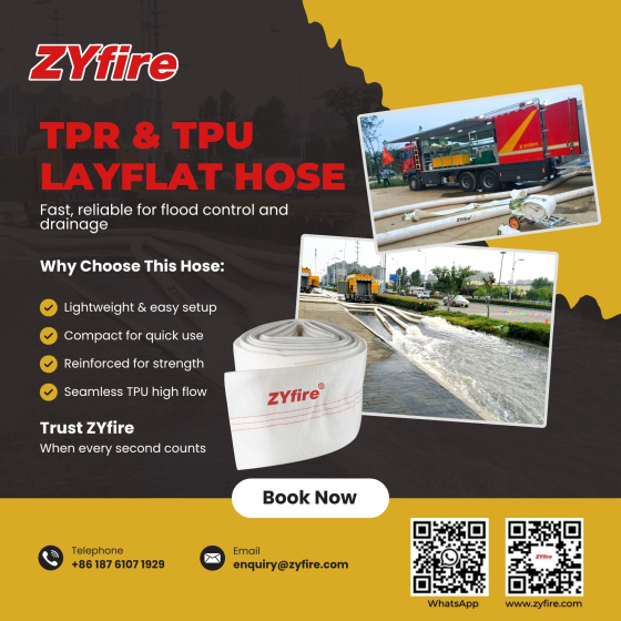 ZYfire: Soluția definitivă de îndepărtare a apei pentru operațiunile moderne de salvare în caz de inundații