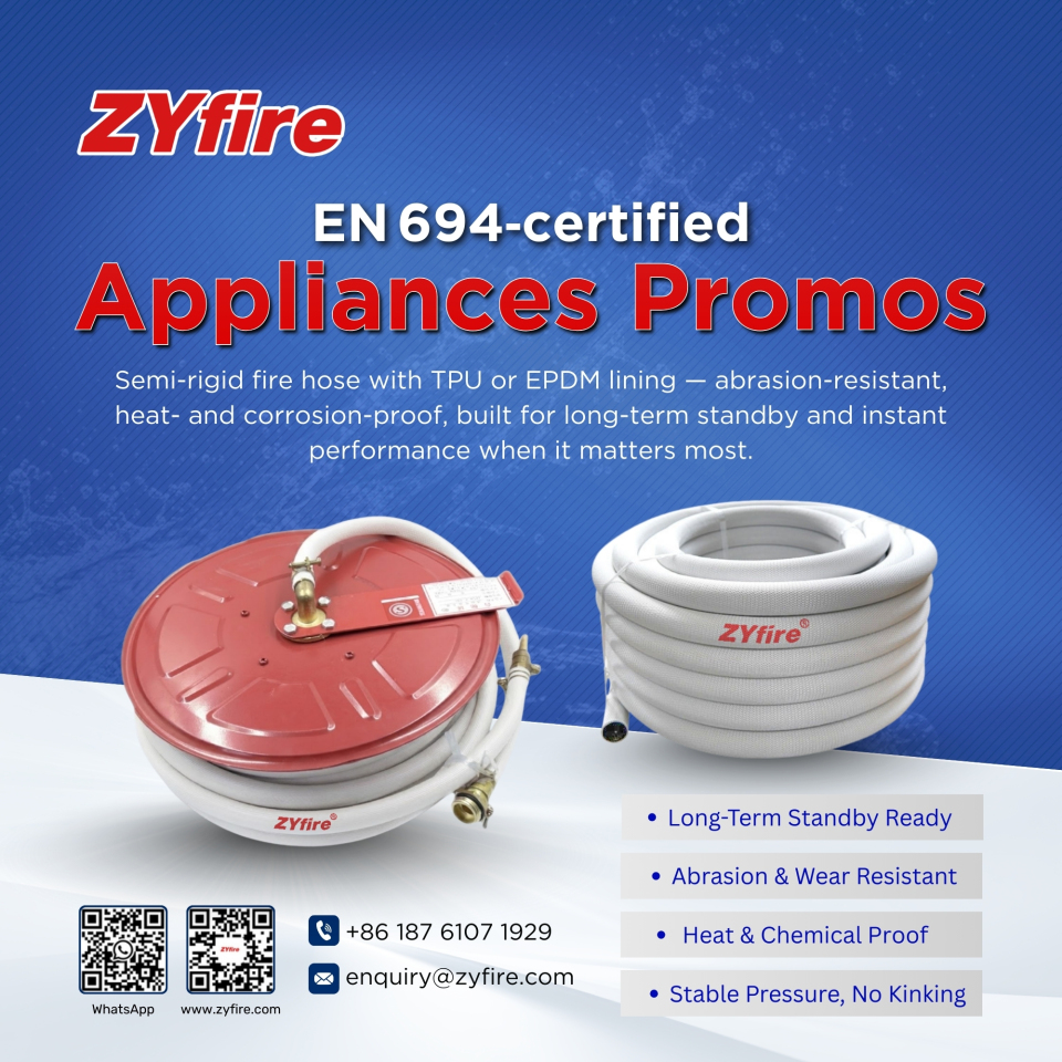 El guardián silencioso: por qué su manguera contra incendios estática exige la resiliencia diseñada por ZYfire