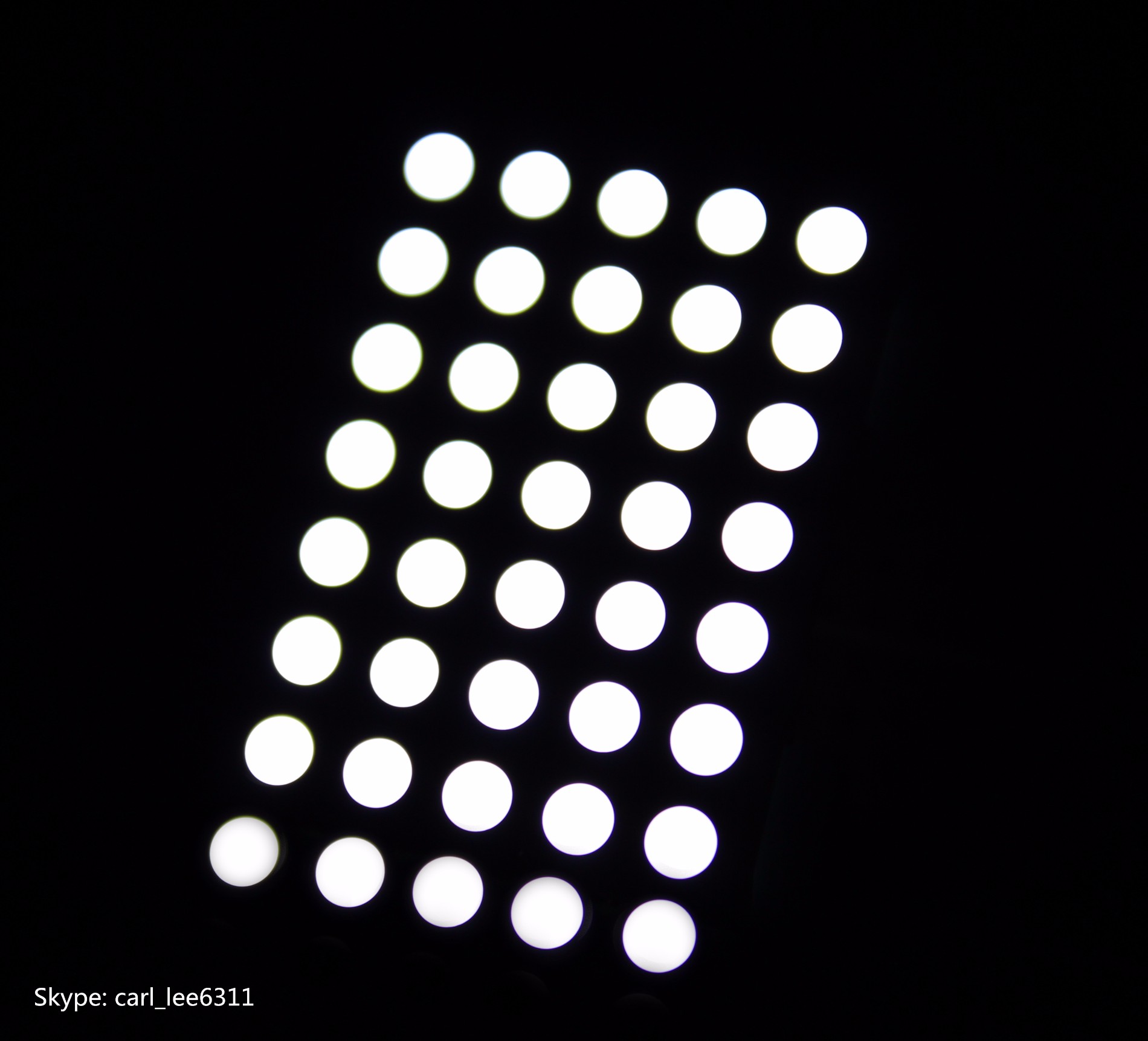 5x8 Dot Matrix Led Display Factory