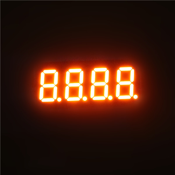 0.36 inch 4 digit 7 segment led display white color Factory
