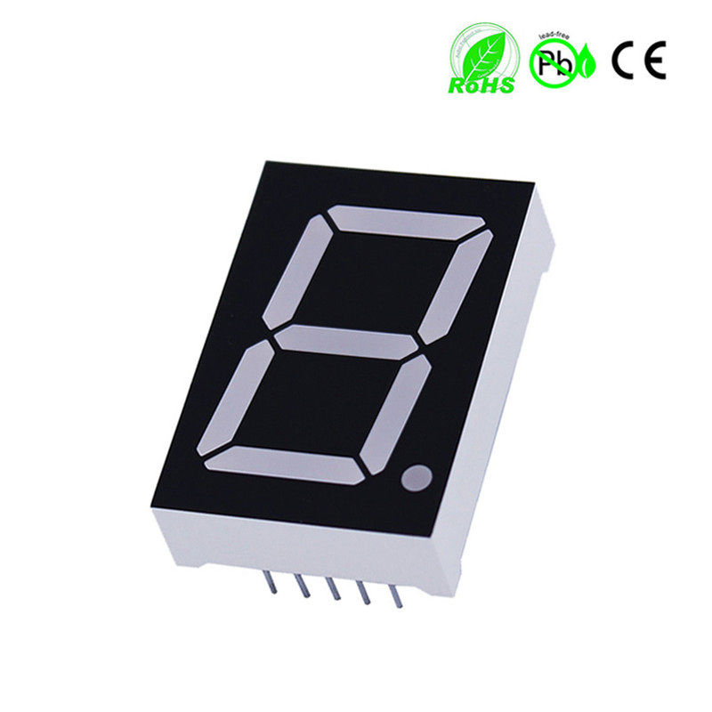 Promotion 1 digit 0.8 inch 7 segment led display Factory