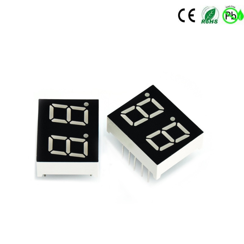 0.4 inch 2 digit red color 7 segment led display led module Factory