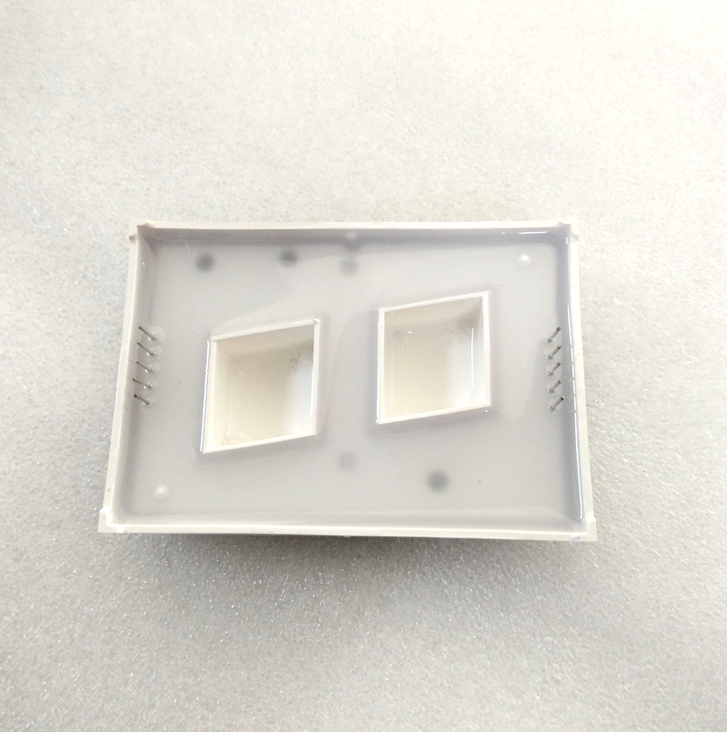 white color single digit 2.3 inch 7 segment led display HOUKEM-23011-BW Factory