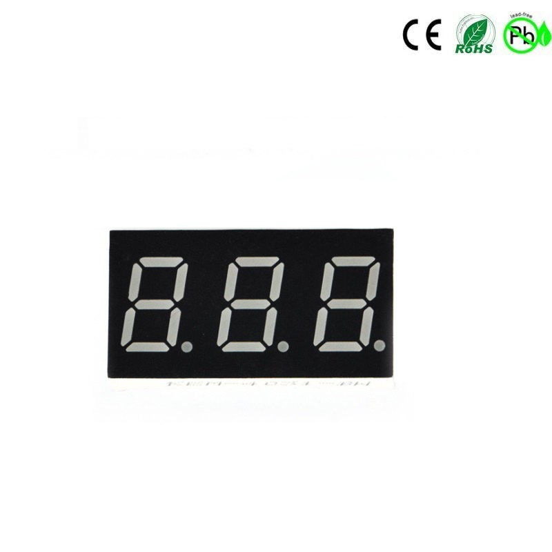 0.4 inch 3 digit red color 7 segment numeric led display led module Factory