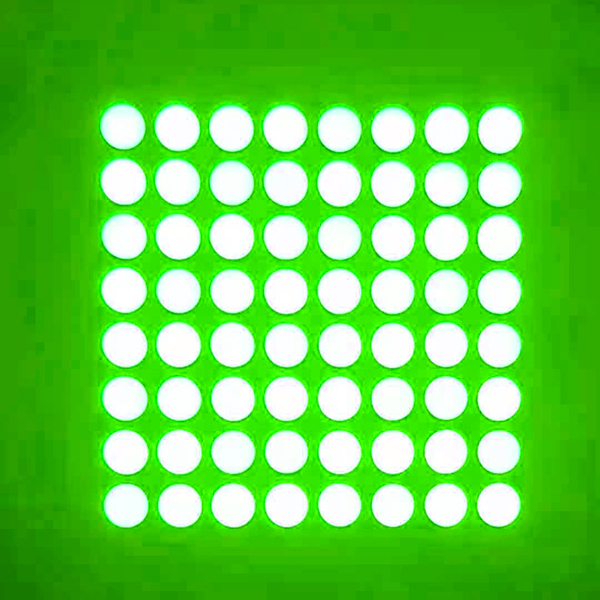 bi-color 1.9mm 8x8 led matrix