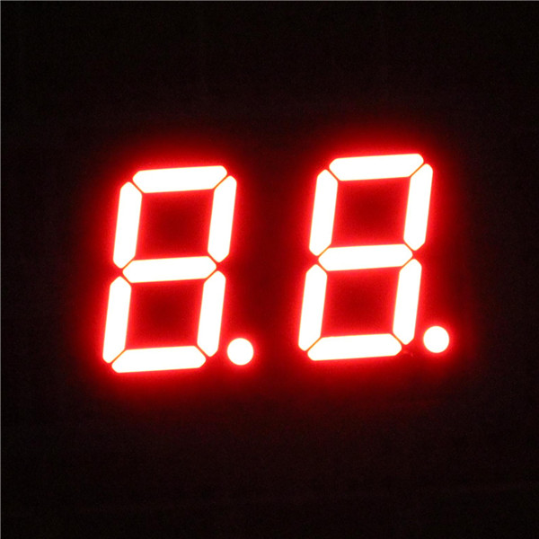 0.5 inch white color 7-segment led display 2 digit Factory