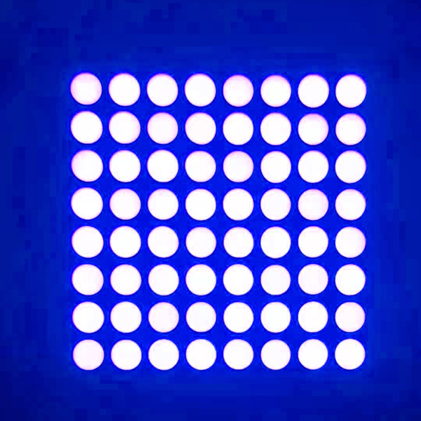8x8 RGB dot matrix
