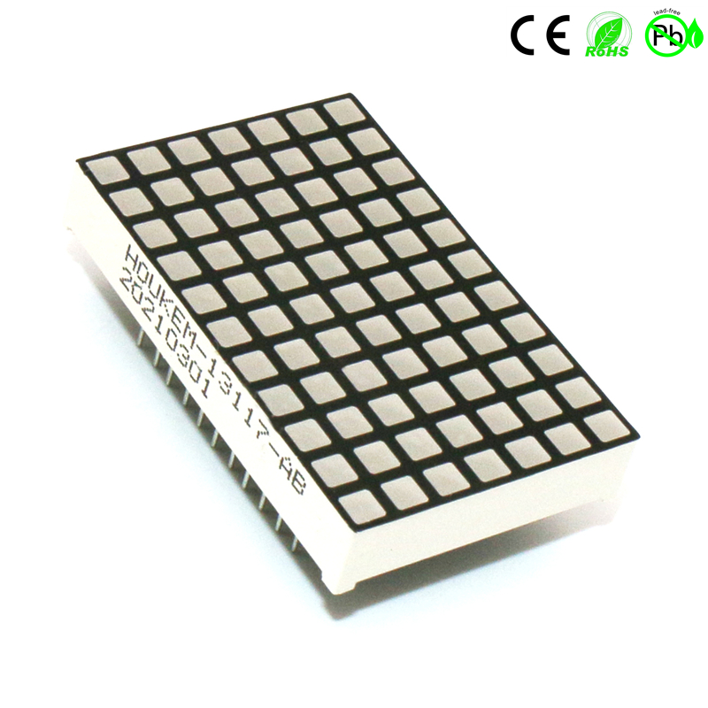 Najwyższej jakości matryca 11x7 Square Dot 13117 Wyświetlacz LED z matrycą punktową 7x11