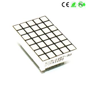 Matrice LED carrée 5x7 Dot Matrix 1457 Affichage LED matriciel 7x5 Array