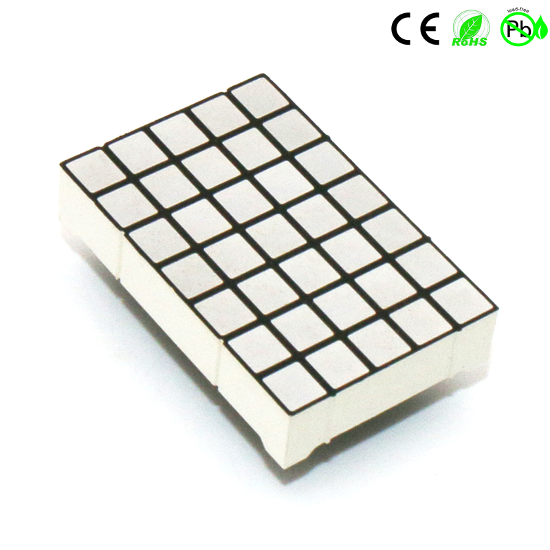 Neues Produkt Square LED Dot Matrix 5x7 Teil 1657 LED Matrix Display 7x5 Array