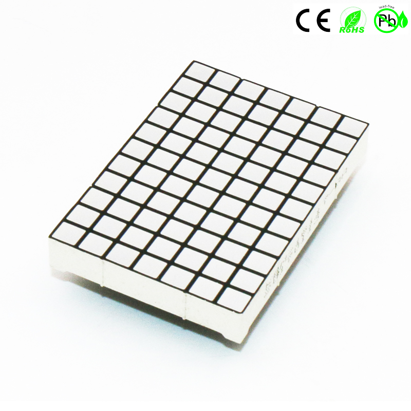 الصين مصنع 7x11 صفيف مربع نقطة 14117 شاشة LED مصفوفة نقطية 11 * 7