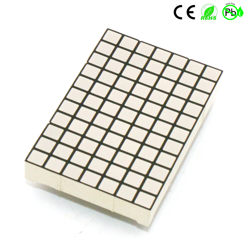 Nhà sản xuất Trung Quốc 7 * 11 Array Square Dot Matrix 16117 Màn hình LED ma trận 11x7