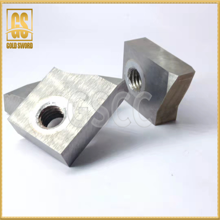 High Precision Tungsten Carbide Blade 0.1 Tolerance ISO Standard