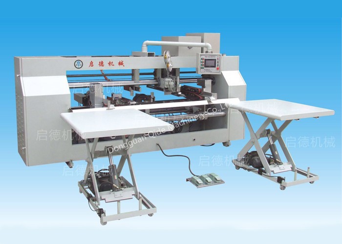 2pcs box stitching machine