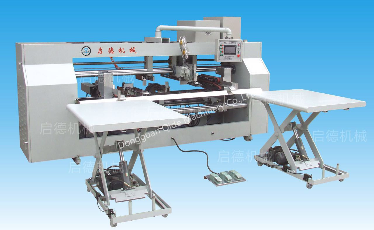 Twin Head Semi Auto Stitcher