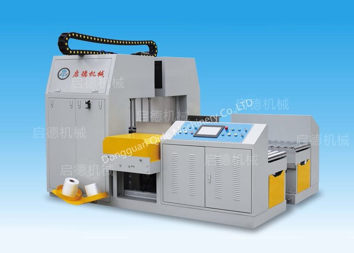 Auto bundling machine inline stitching gluing