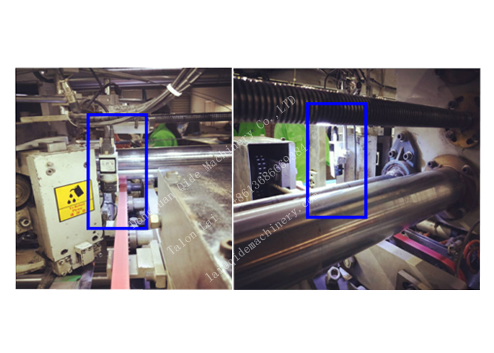 Barcode scan system of two head stitching machine