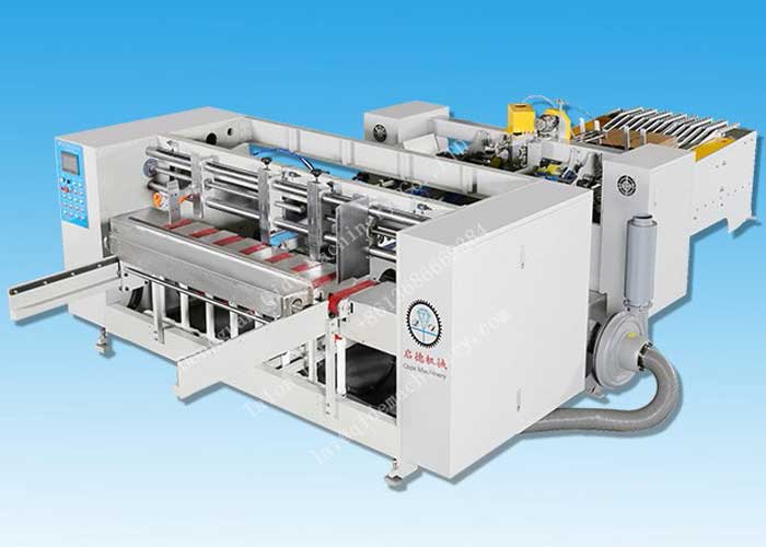 Fully Auto Folder Stitcher Gluer,fully auto stitching machine,automatic stitching and gluing machine