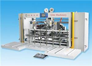 Two head semi auto stitching machine