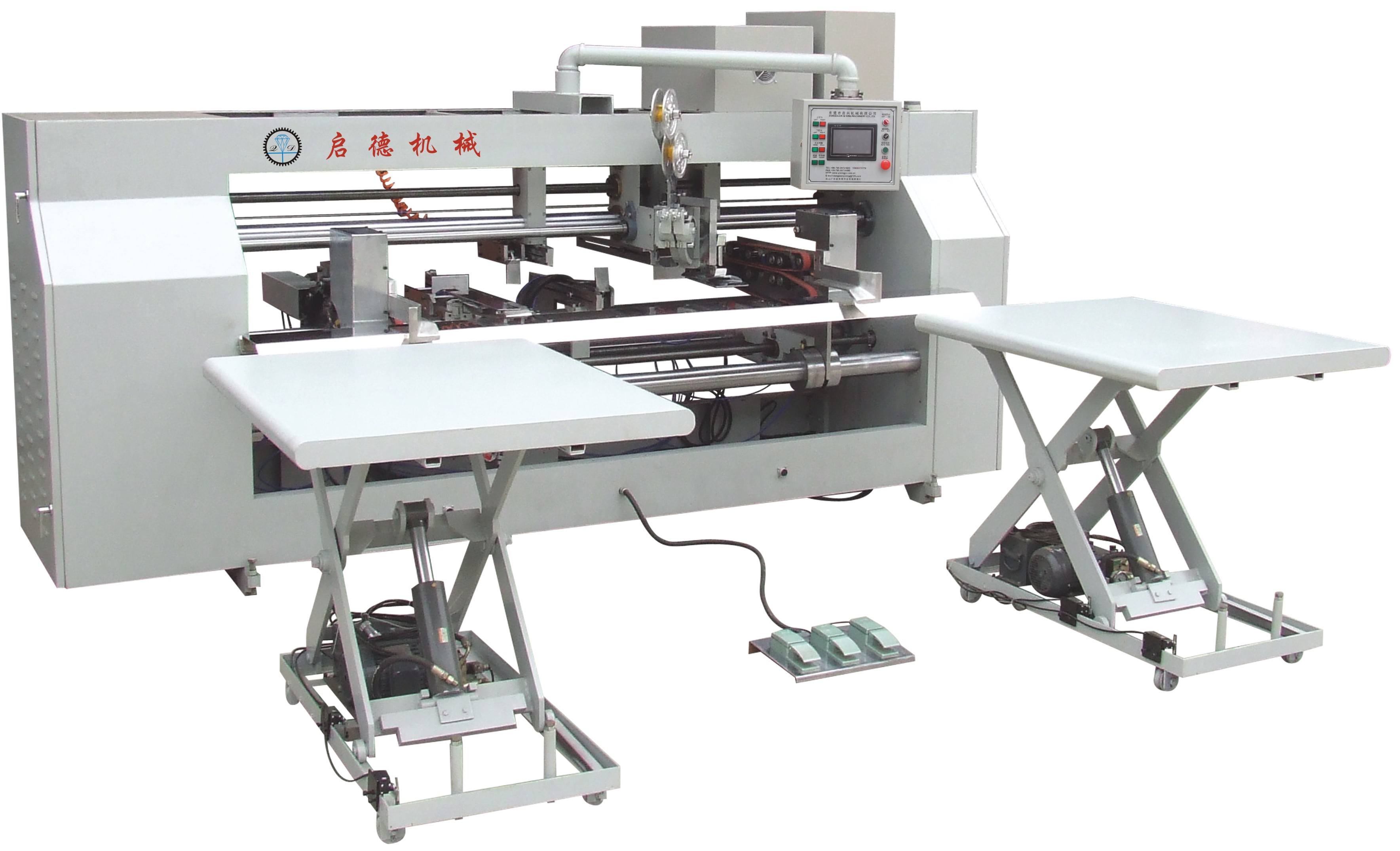 Jumbo semi auto stitcher