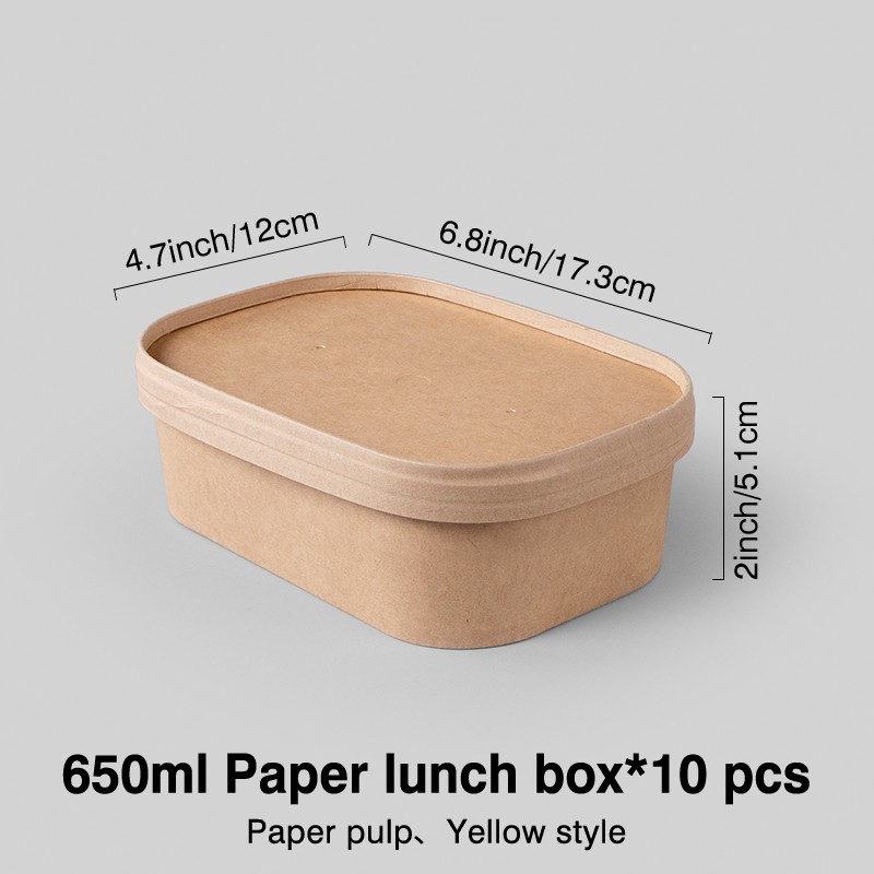 disposable lunch box