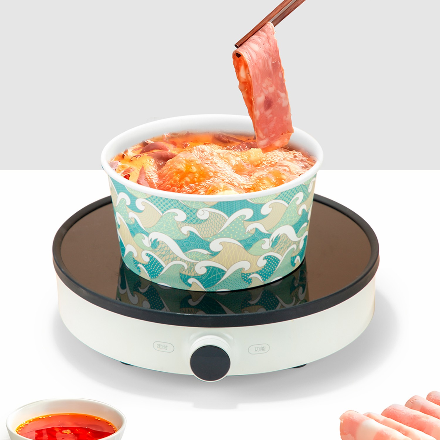Disposable instant noodles bowl