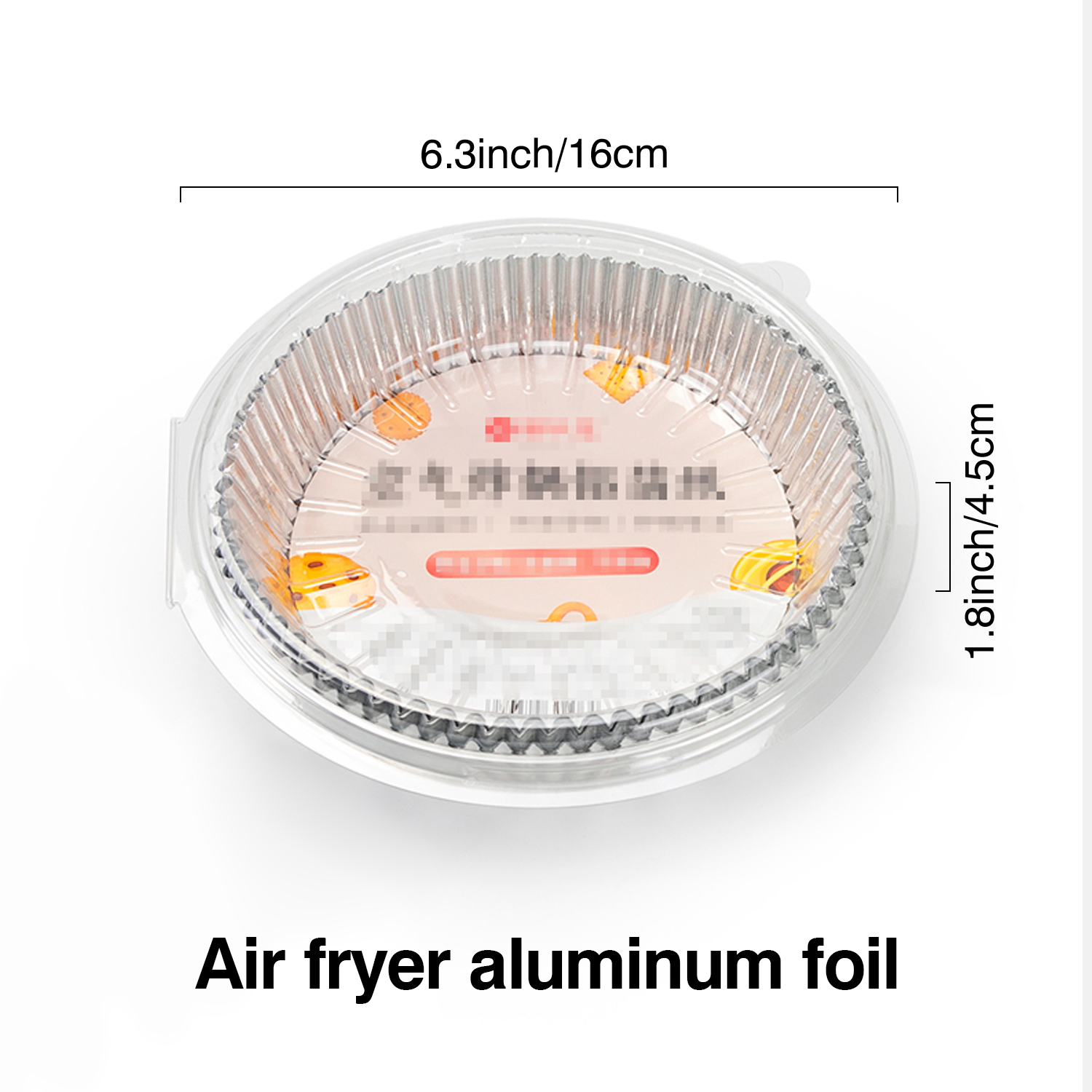 Air fryer special paper tray, tin foil tray, oven oil isolation pad paper