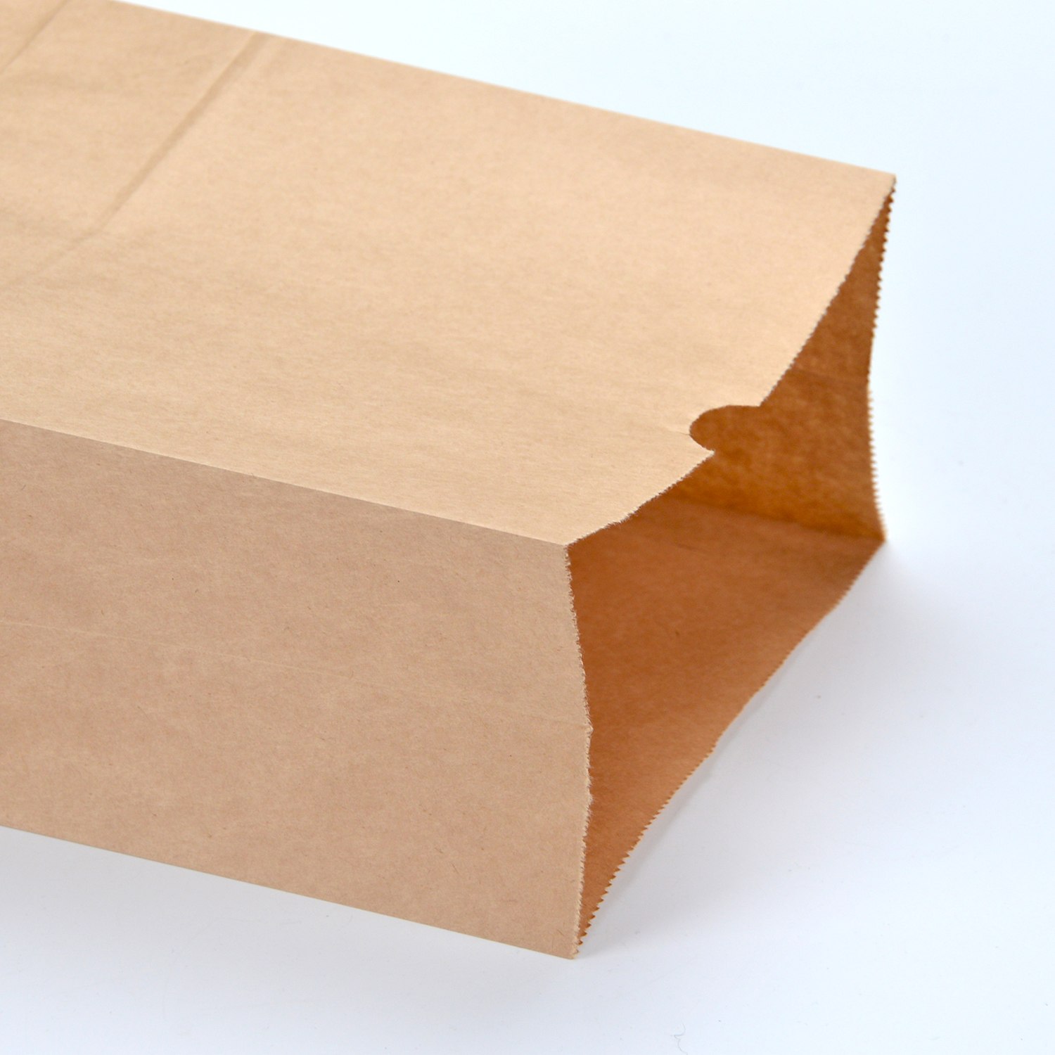Kraft paper bag with square bottom, no hand-held handle, takeout bag, grocery bag, gift packaging, bread, hamburger packaging, paper bag