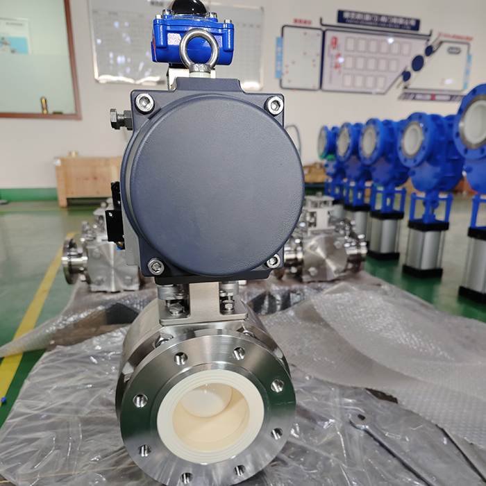 Ceramic V Ball Valves