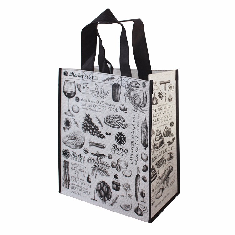 The manufacturer of printed laminated non woven tote bag