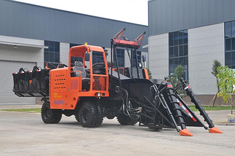 small sugarcane harvester