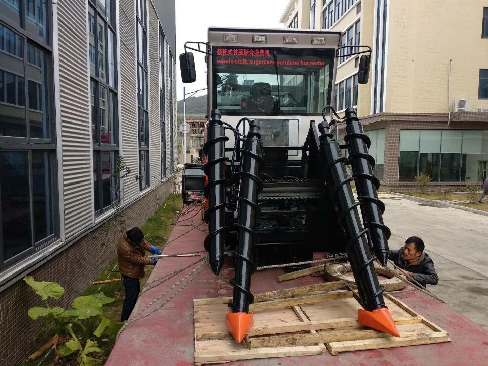 small sugarcane harvester