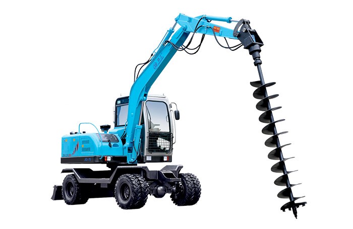 Mini Earth Auger Small Digger For Excavator