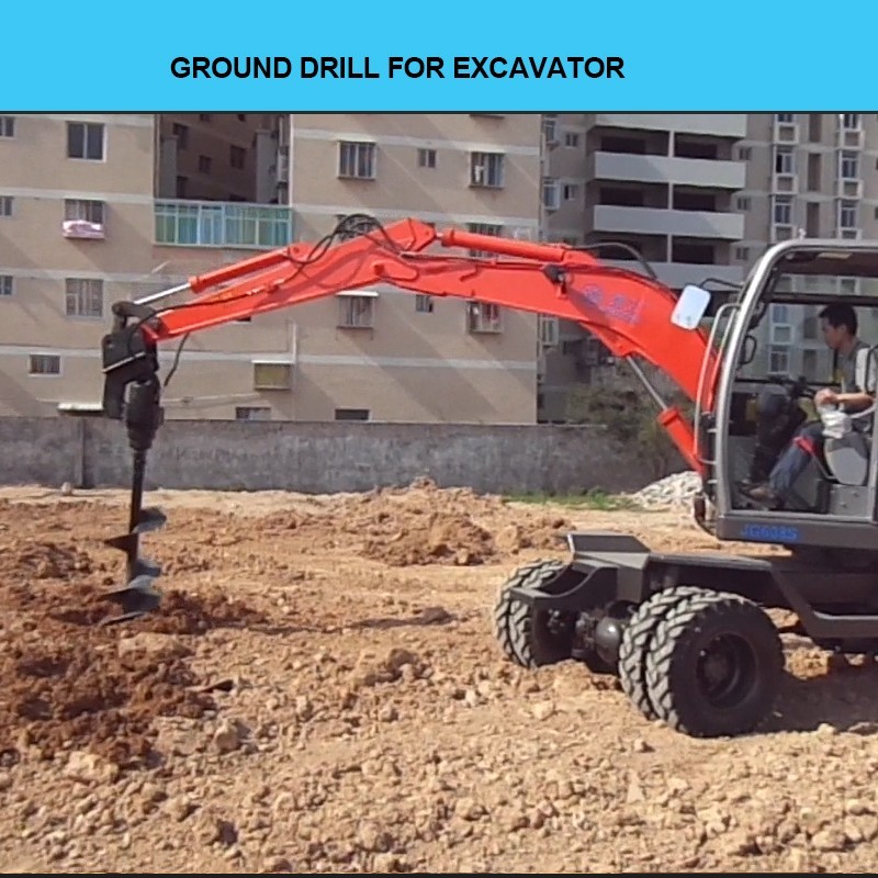 Mini Earth Auger Small Digger For Excavator