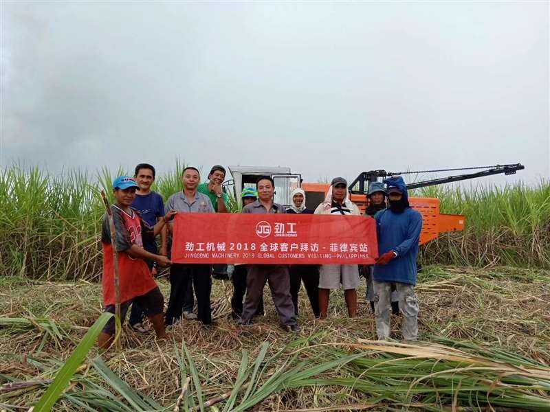 Whole Stalk Sugarcane Harvester Machine