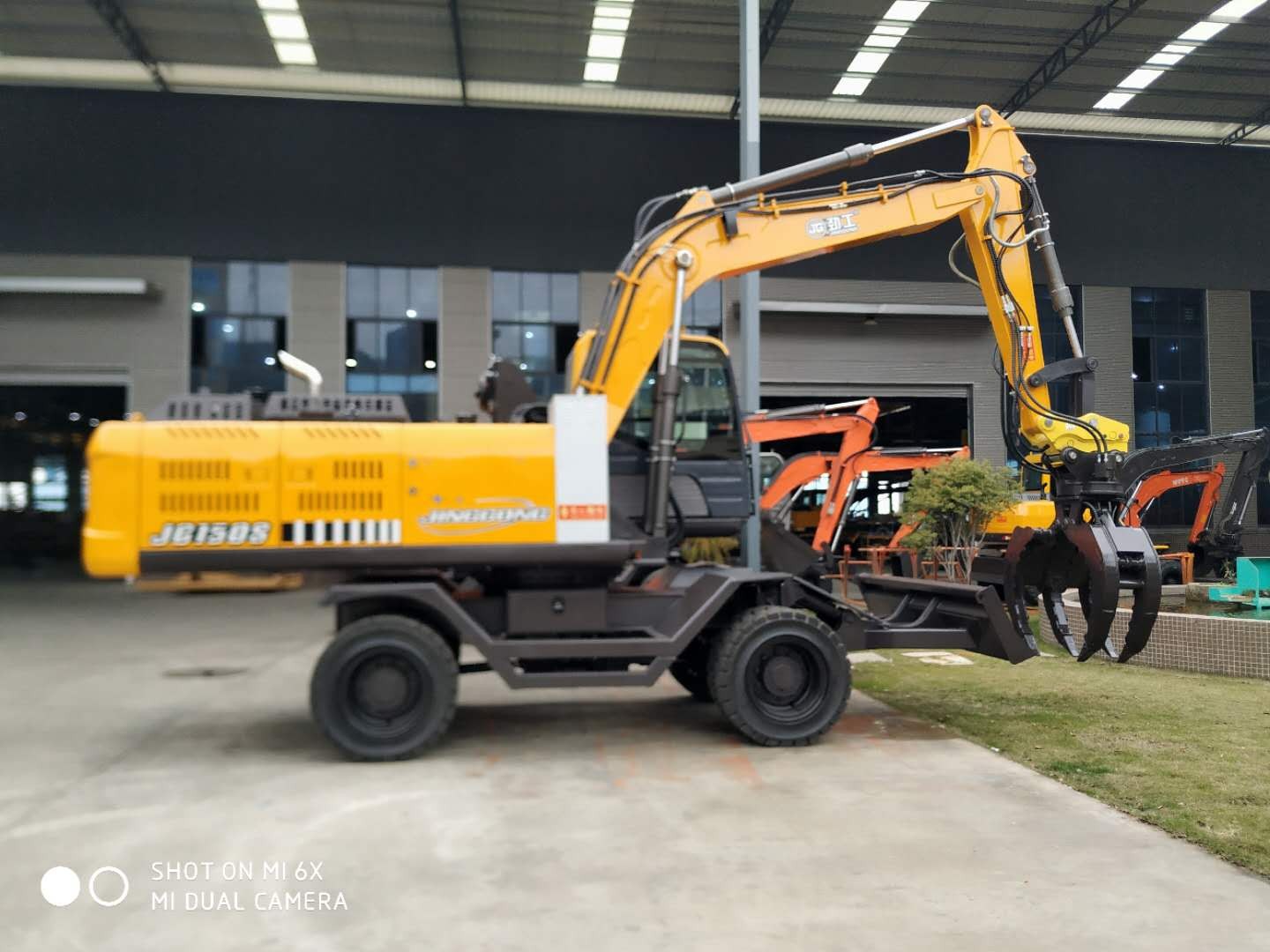 JG150S Scrap Handling Machine Excavator