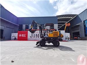 EXCAVADORA DE RUEDAS JG30S 2.5-3 TONELADAS NIMI DIGGER