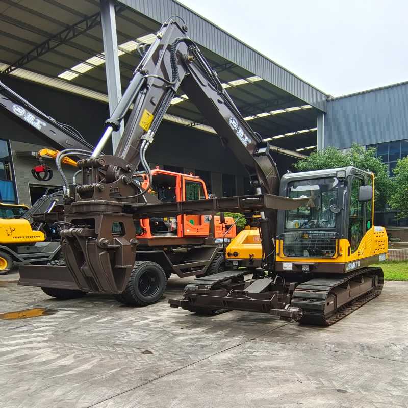 Jinggong Railway Machinery Crawler Excavator Railway Ballast Cleaning Machine Ballast Cutting Machine