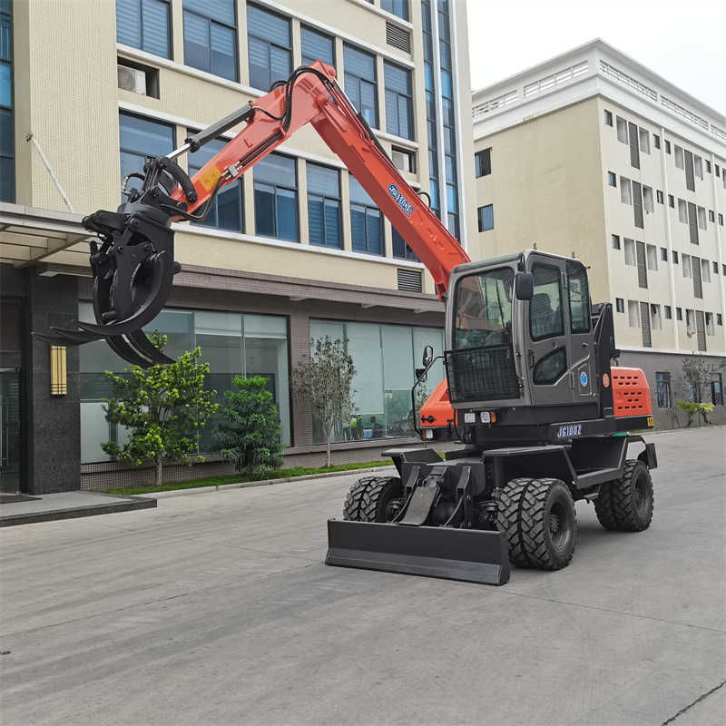 Sales Surge JingGong Machine Forestry Grapple Excavator Wood Grabber