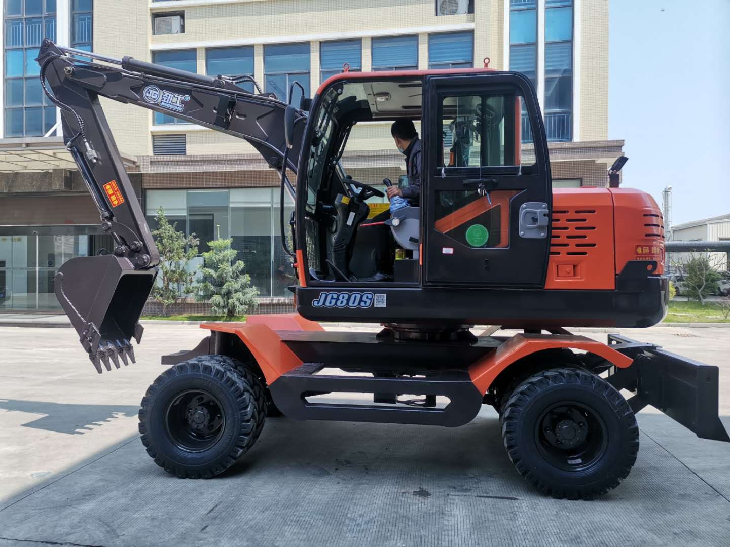 Factory Selling Wheel Digger Bucket excavator Engineering excavation equipment